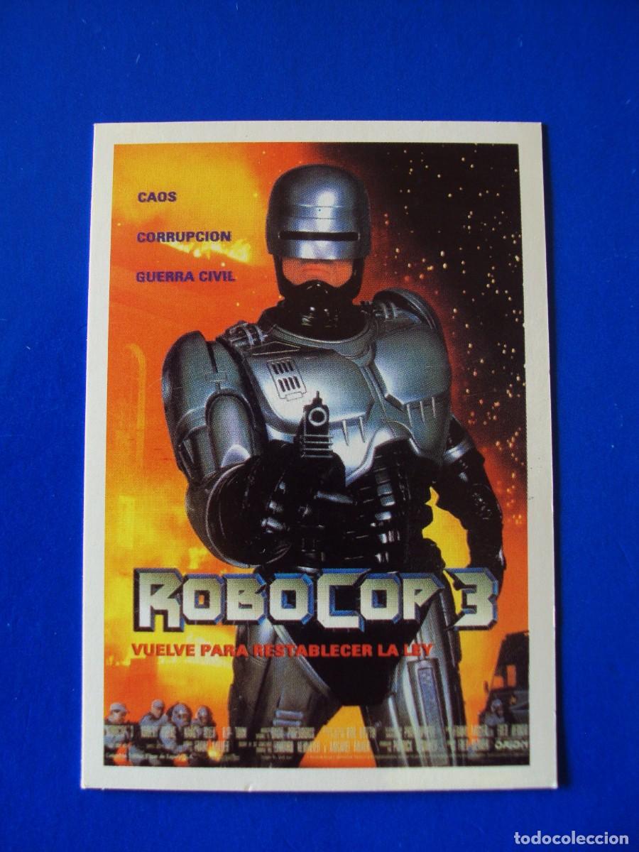 Trading Cards: CROMO N&ordm; 60 ROBOCOP III HISTORIA DE TUS PELICULAS TRADING CARD