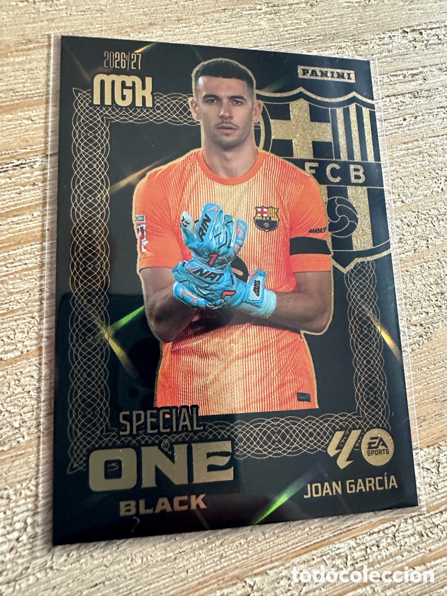 Sammelkarten: JOAN GARCIA FC BARCELONA SPECIAL ONE BLACK MEGACRACKS 2026/27 26-27 26 27 MGK PANINI