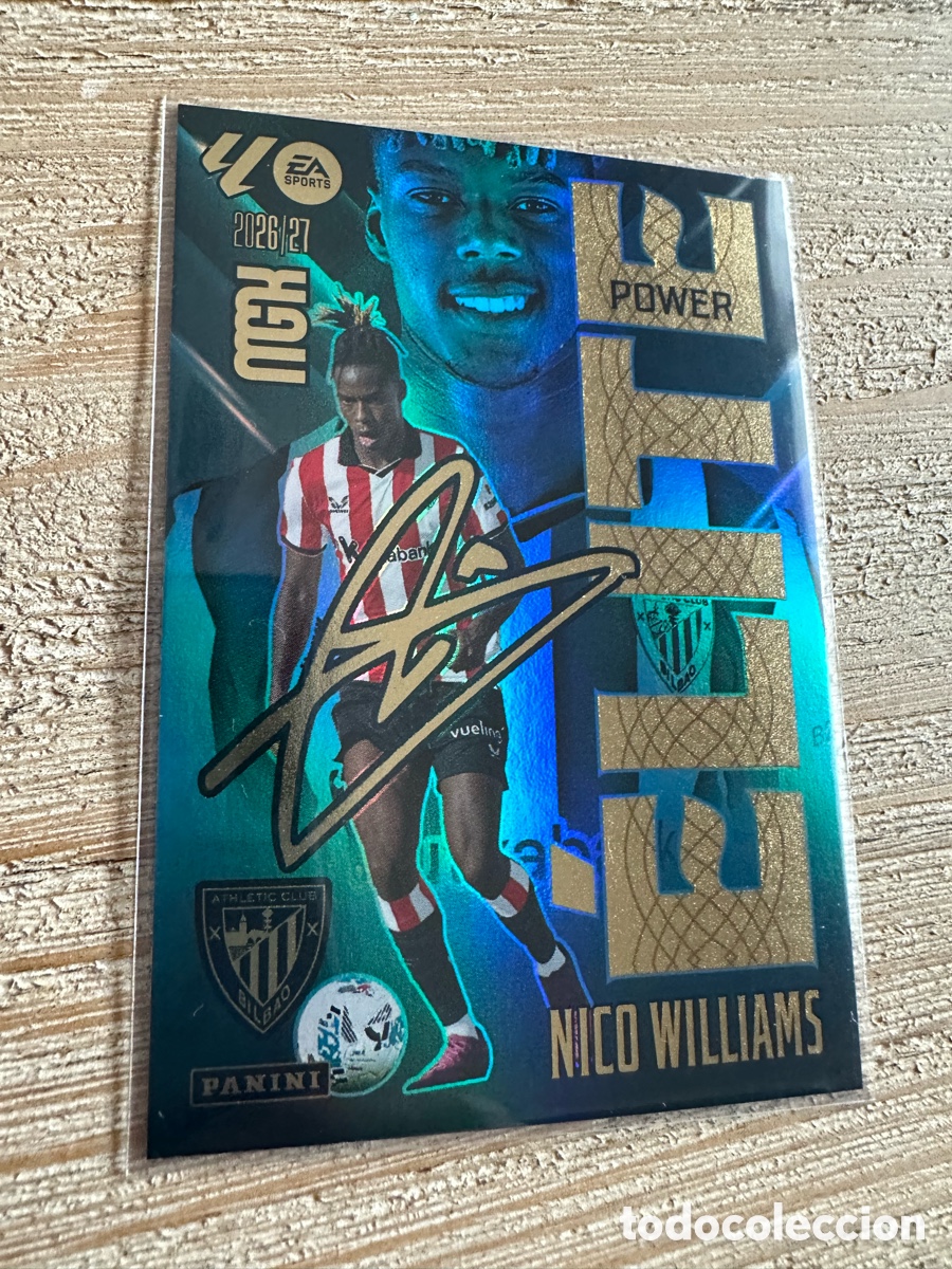 Sammelkarten: NICO WILLIAMS ATHLETIC CLUB ELITE POWER 12P MEGACRACKS 2026/27 26-27 26 27 MGK PANINI