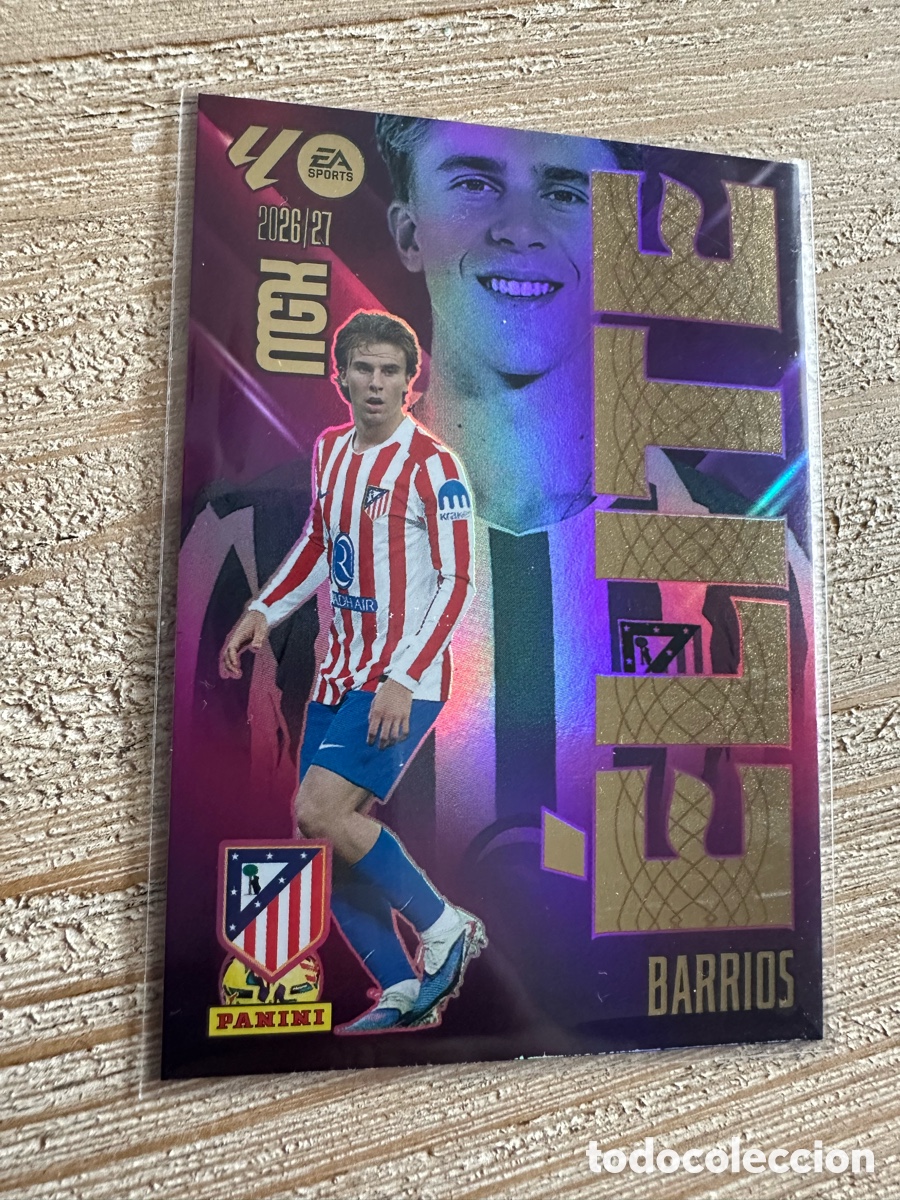 Sammelkarten: BARRIOS AT MADRID ELITE 1 MEGACRACKS 2026/27 26-27 26 27 MGK PANINI