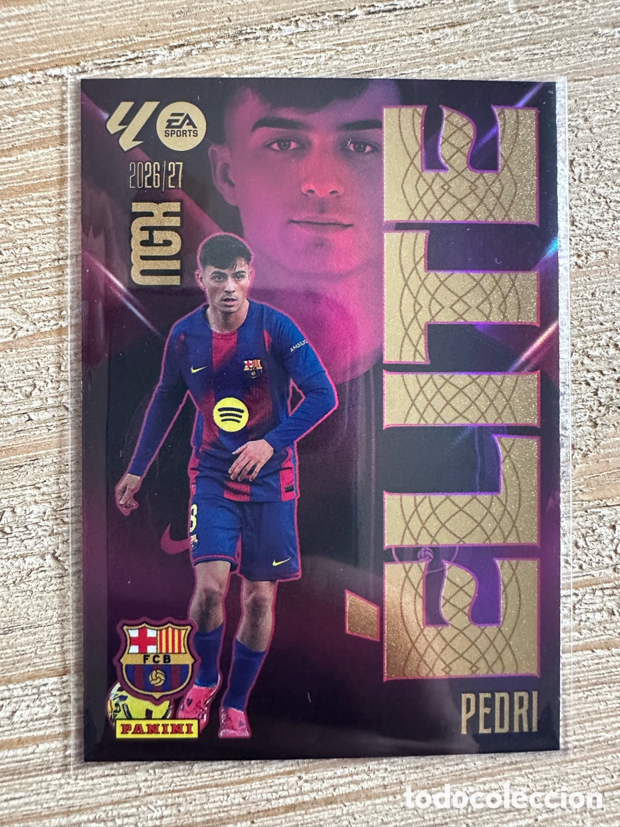 Trading Cards: PEDRI FC BARCELONA ELITE 15 MEGACRACKS 2026/27 26-27 26 27 MGK PANINI