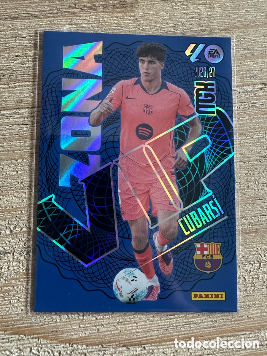 Cartas Colecion&aacute;veis: CUBARSI FC BARCELONA ZONA VIP 391 MEGACRACKS 2026/27 26-27 26 27 MGK PANINI