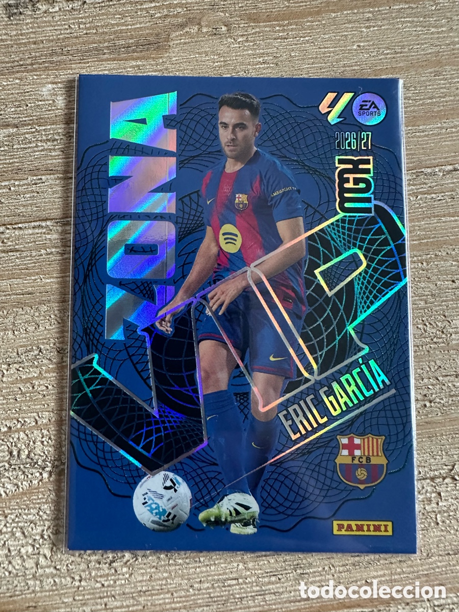 Cartas Colecion&aacute;veis: ERIC GARCIA FC BARCELONA ZONA VIP 393 MEGACRACKS 2026/27 26-27 26 27 MGK PANINI