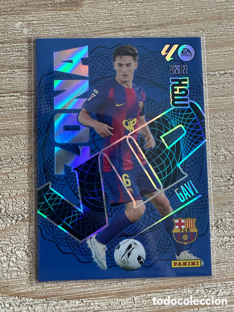 Cartas Colecion&aacute;veis: GAVI FC BARCELONA ZONA VIP 394 MEGACRACKS 2026/27 26-27 26 27 MGK PANINI
