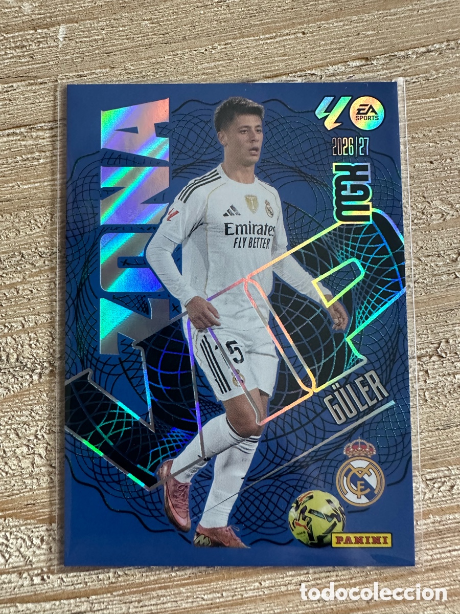 Cartas Colecion&aacute;veis: GULER REAL MADRID ZONA VIP 396 MEGACRACKS 2026/27 26-27 26 27 MGK PANINI