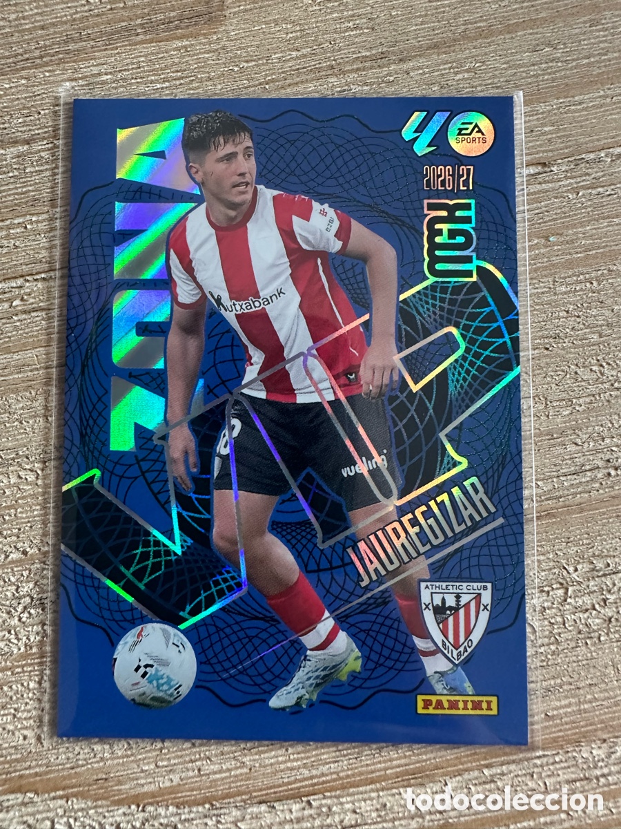 Cartas Colecion&aacute;veis: JAUREGIZAR ATHLETIC CLUB ZONA VIP 398 MEGACRACKS 2026/27 26-27 26 27 MGK PANINI