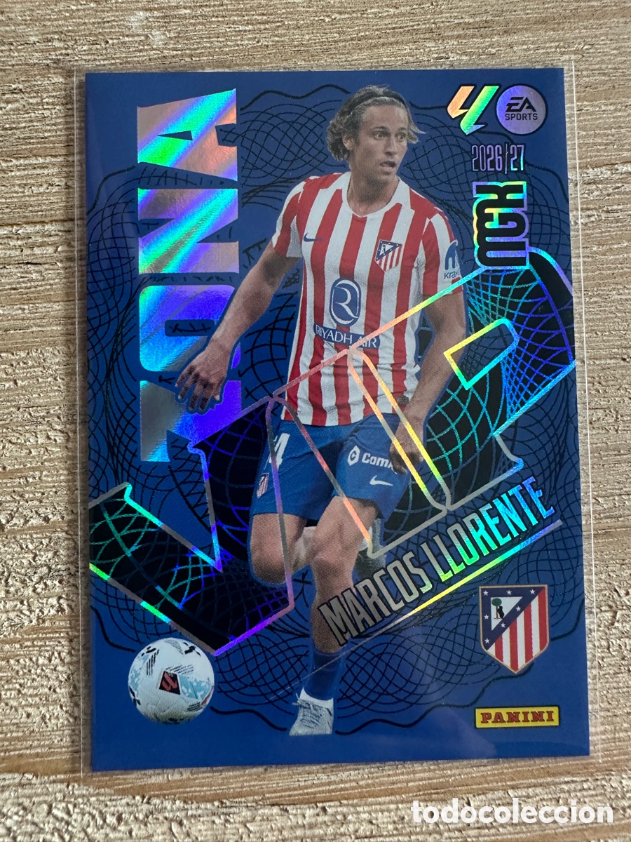 Cartas Colecion&aacute;veis: MARCOS LLORENTE AT MADRID ZONA VIP 401 MEGACRACKS 2026/27 26-27 26 27 MGK PANINI