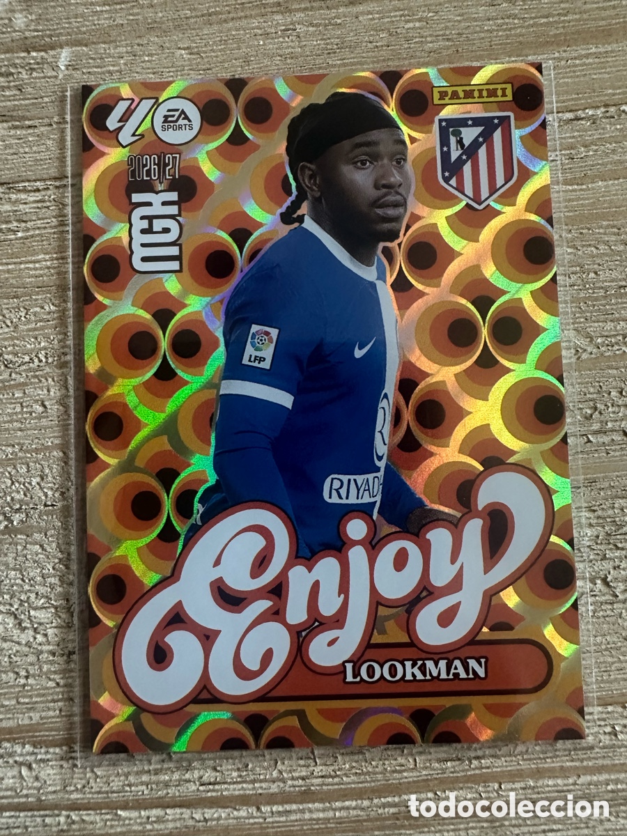 Trading cards: LOOKMAN AT MADRID ENJOY 385 MEGACRACKS 2026/27 26-27 26 27 MGK PANINI