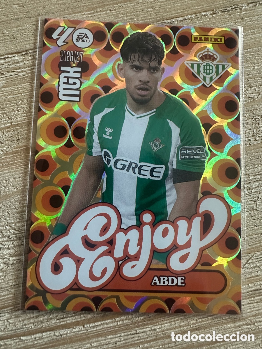 Trading cards: ABDE REAL BETIS ENJOY 379 MEGACRACKS 2026/27 26-27 26 27 MGK PANINI