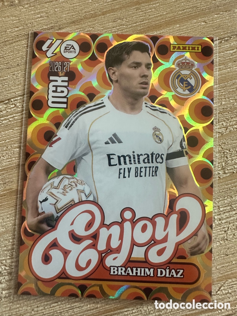 Trading cards: BRAHIM DIAZ REAL MADRID ENJOY 380 MEGACRACKS 2026/27 26-27 26 27 MGK PANINI