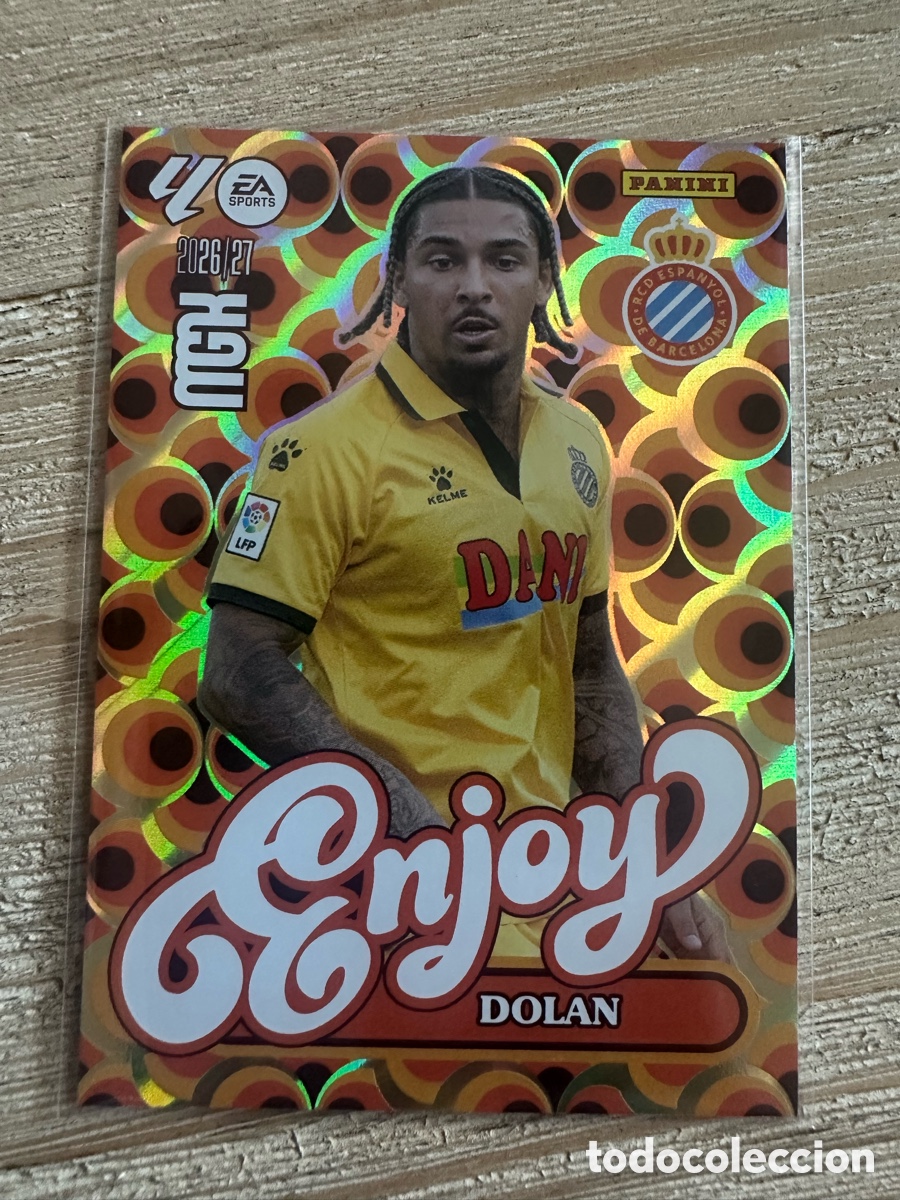 Trading cards: DOLAN RCD ESPANYOL ENJOY 382 MEGACRACKS 2026/27 26-27 26 27 MGK PANINI