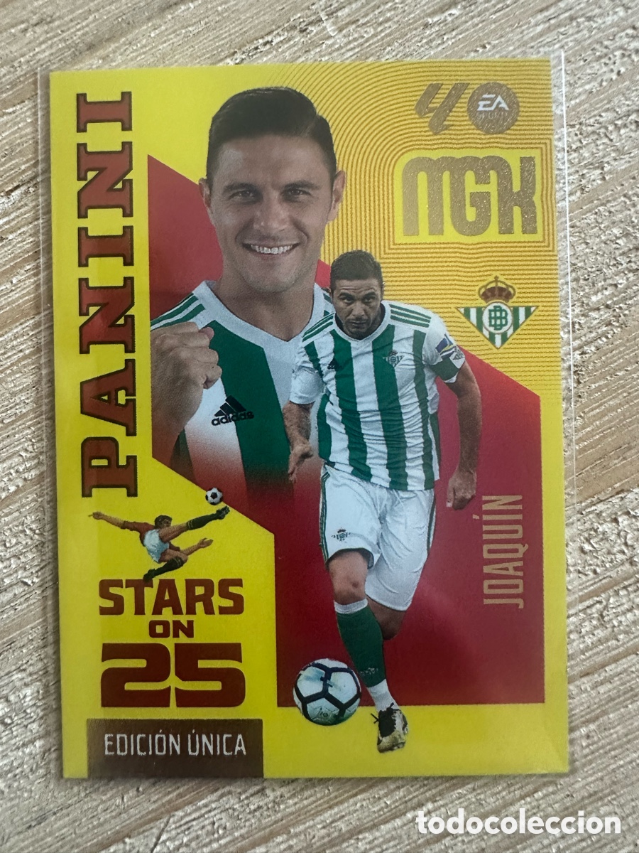 Cartes &agrave; &Eacute;changer: JOAQUIN REAL BETIS 431 STARS ON 25 ANIVERSARIO MEGACRACKS 2026/27 26-27 26 27 MGK PANINI