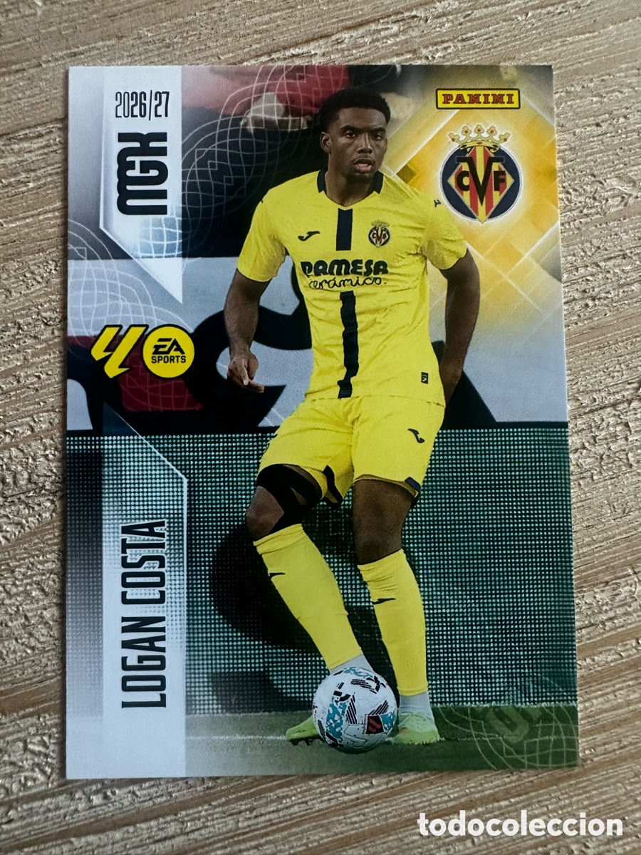 Trading cards: LOGAN COSTA VILLARREAL 367 2&ordf; EDICION MEGACRACKS 2026/27 26-27 26 27 MGK PANINI
