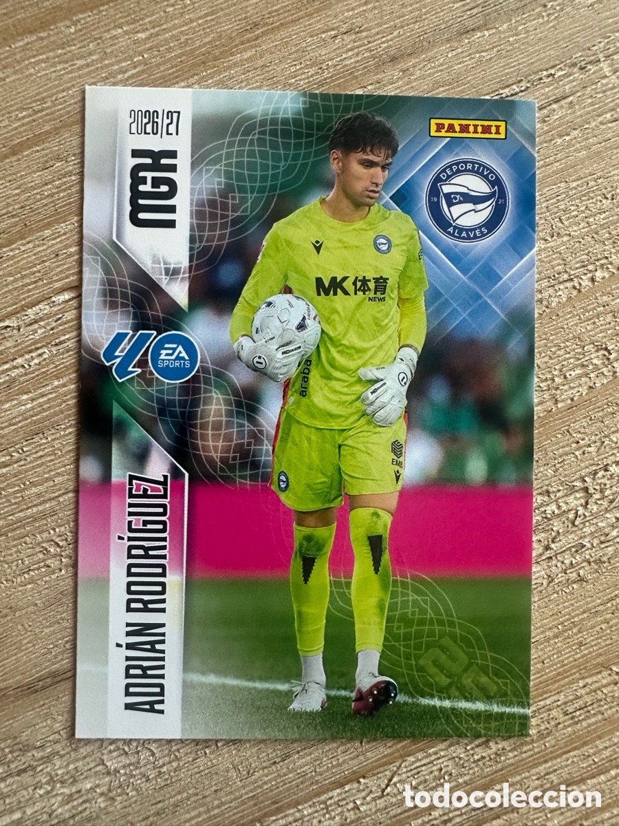 Cartes &agrave; &Eacute;changer: ADRIAN RODRIGUEZ ALAVES 21 2&ordf; EDICION MEGACRACKS 2026/27 26-27 26 27 MGK PANINI