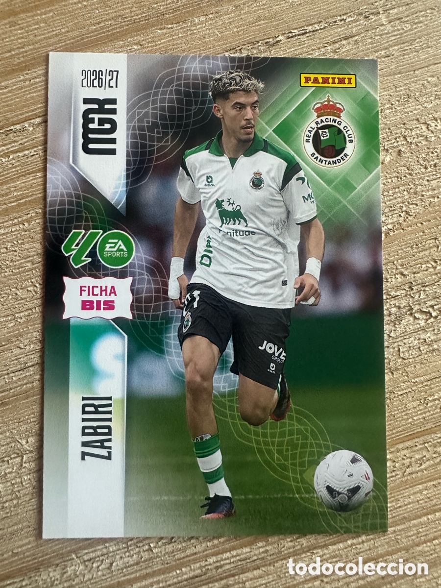 Sammelkarten: ZABIRI RACING DE SANTANDER 284 BIS 2&ordf; EDICION MEGACRACKS 2026/27 26-27 26 27 MGK PANINI