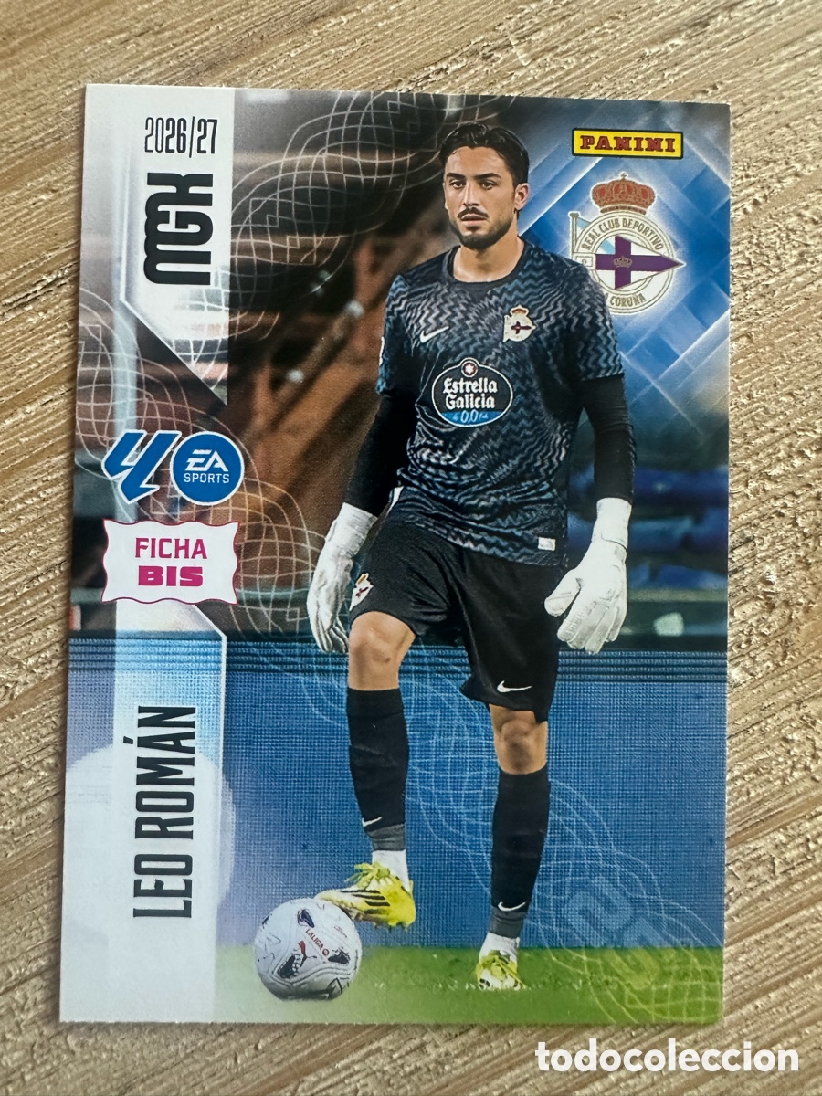 Figurine Collezionabili: LEO ROMAN DEPORTIVO 129 BIS 2&ordf; EDICION MEGACRACKS 2026/27 26-27 26 27 MGK PANINI