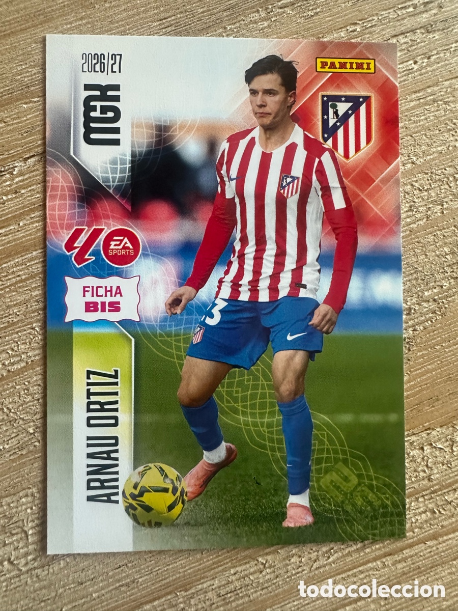 Trading cards: ARNAU ORTIZ AT MADRID 68 BIS 2&ordf; EDICION MEGACRACKS 2026/27 26-27 26 27 MGK PANINI