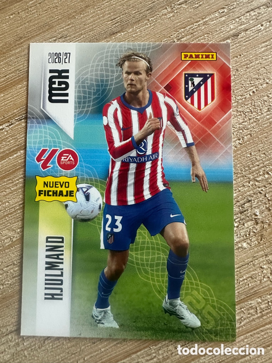 Figurine Collezionabili: HJULMAND AT MADRID 469 NUEVO FICHAJE 2&ordf; EDICION MEGACRACKS 2026/27 26-27 26 27 MGK PANINI