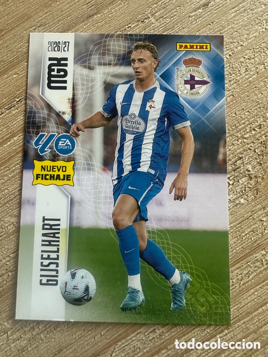 Trading Cards: GIJSELHART DEPORTIVO 463 NUEVO FICHAJE 2&ordf; EDICION MEGACRACKS 2026/27 26-27 26 27 MGK PANINI