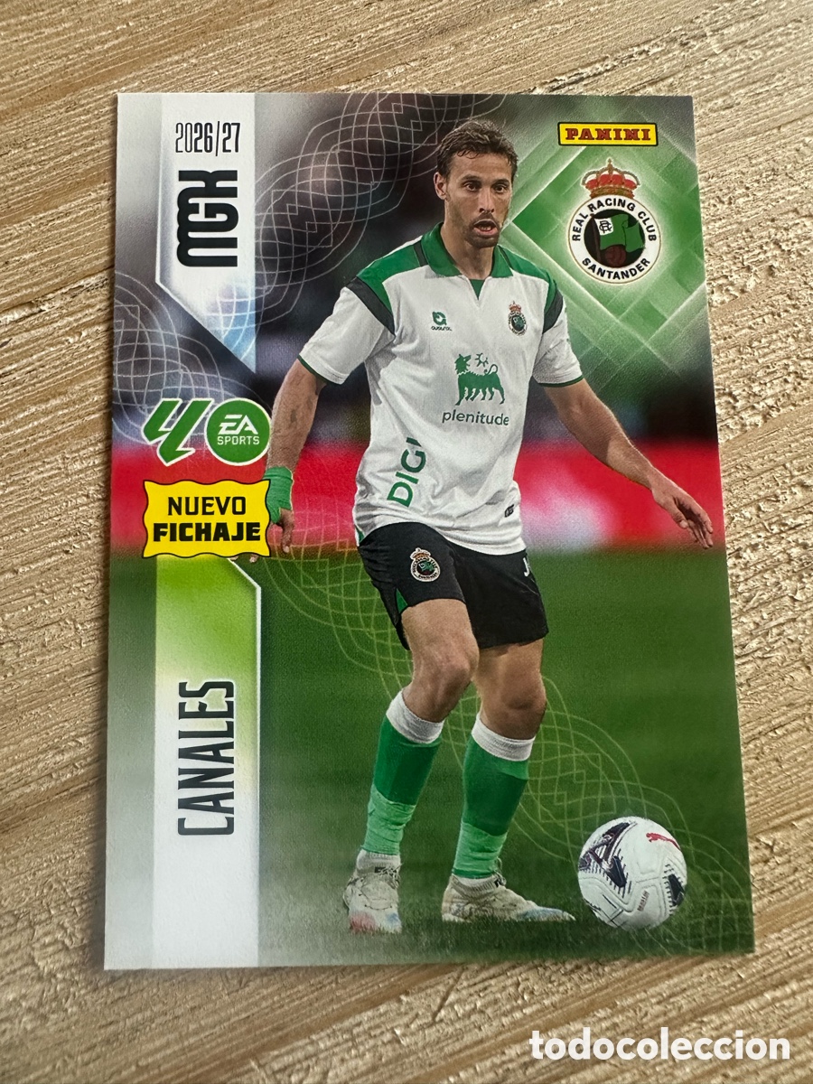 Trading Cards: CANALES RACING 460 NUEVO FICHAJE 2&ordf; EDICION MEGACRACKS 2026/27 26-27 26 27 MGK PANINI