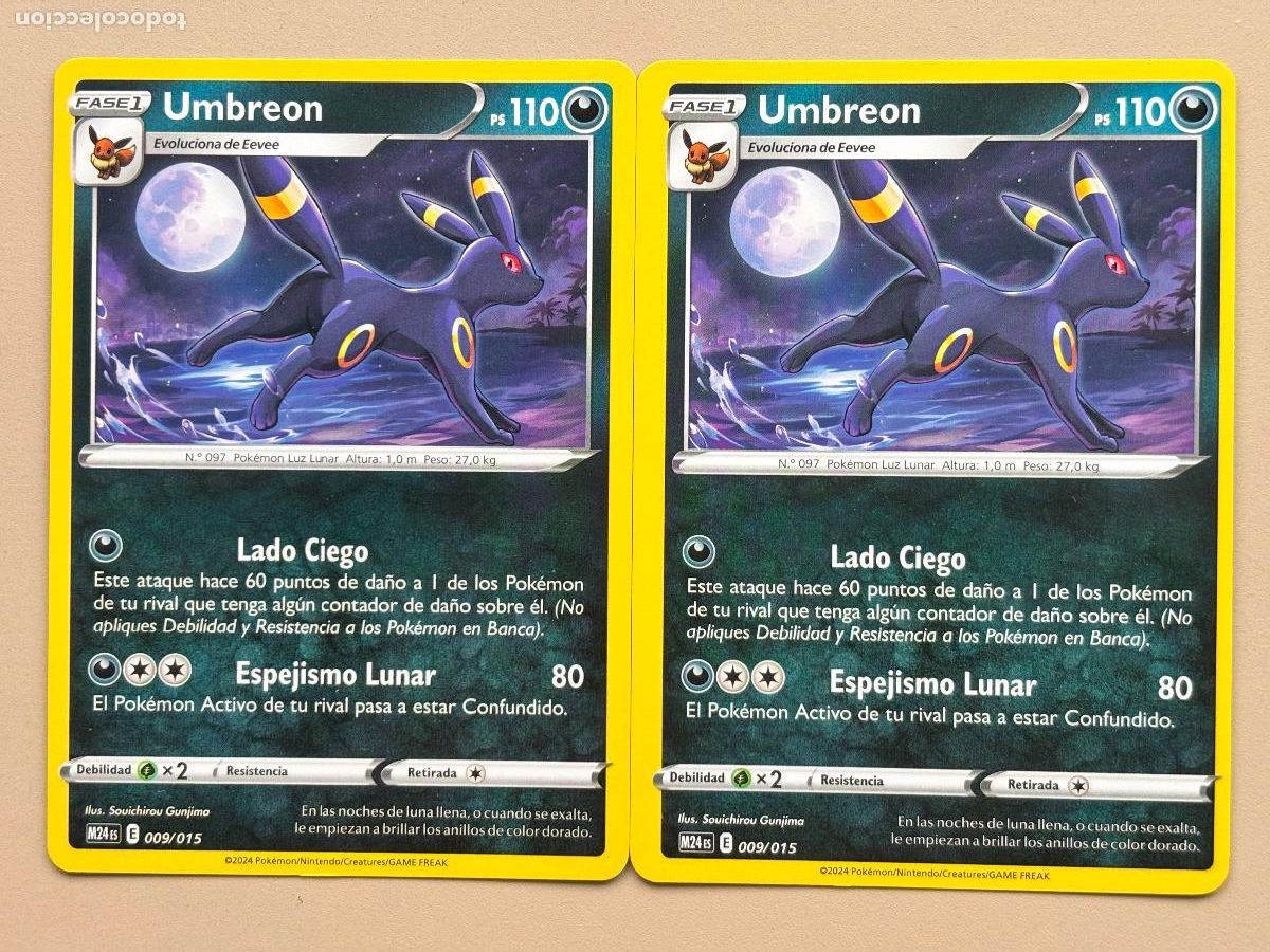 Trading cards: POKEMON TCG - UMBREON x 2 ( McDONALD'S DRAGON DISCOVERY 24 # 009 )