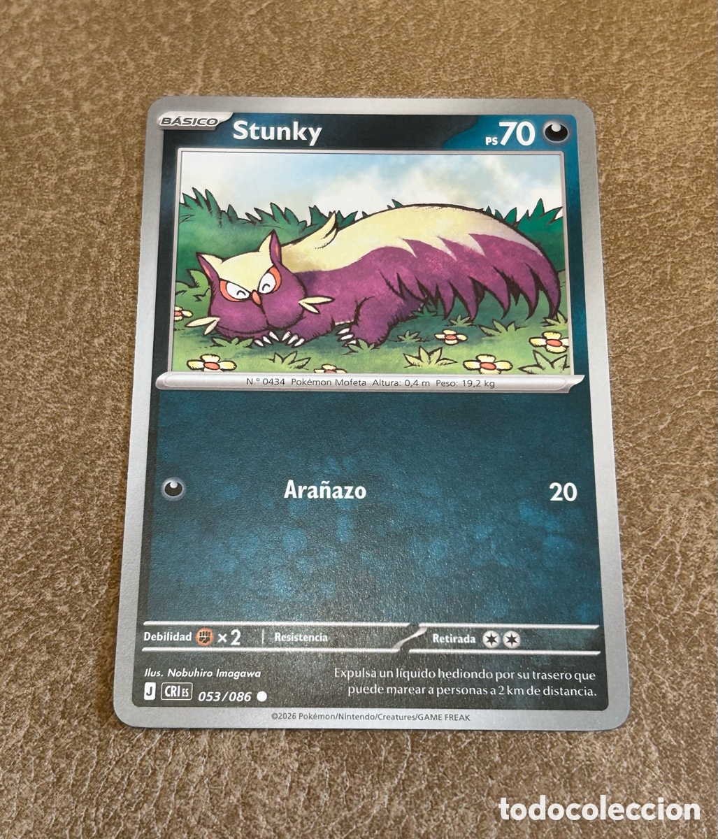 Trading cards: Pokemon - Stunky 053/086