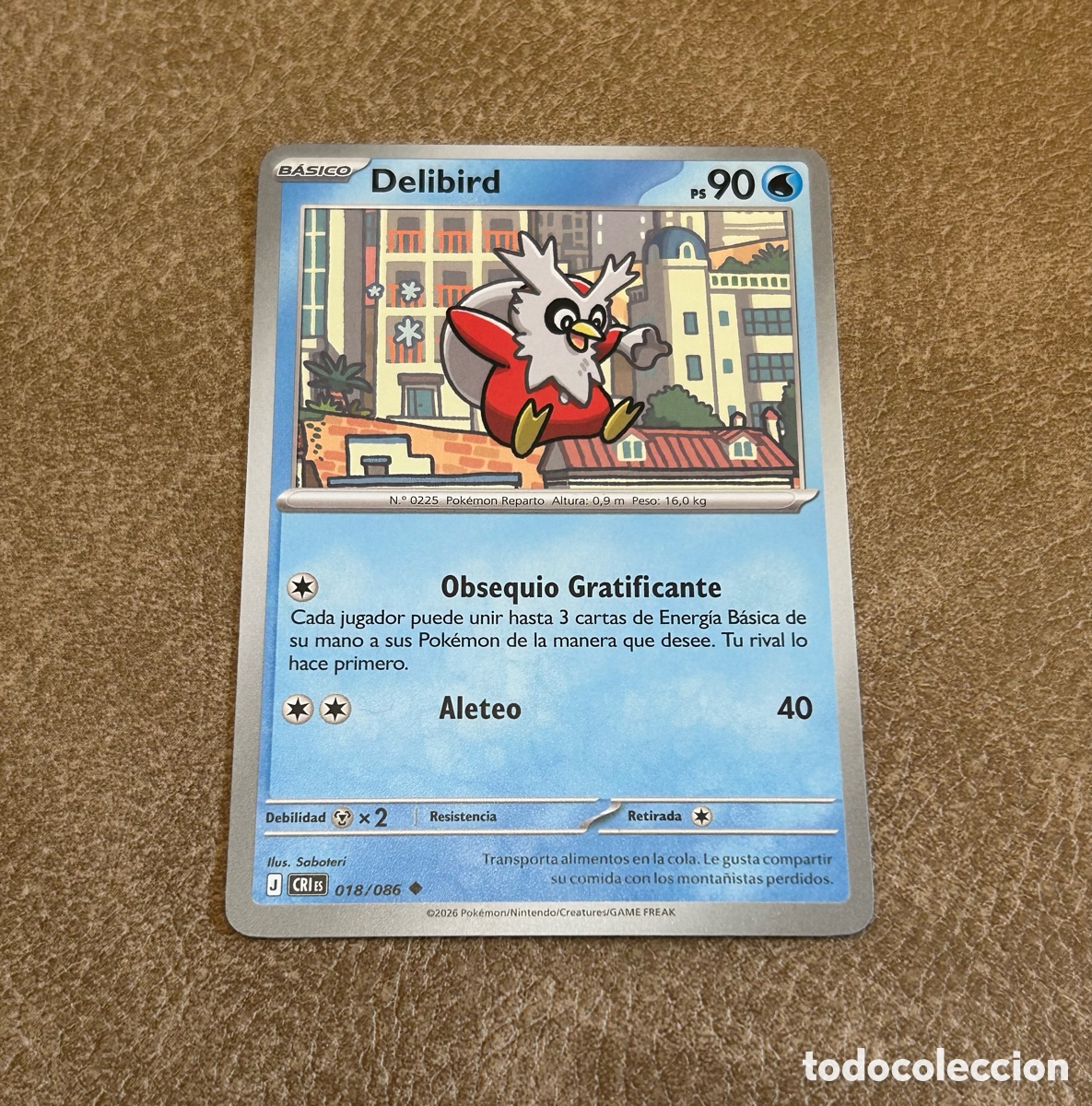 Trading cards: Pokemon - Delibird 018/086