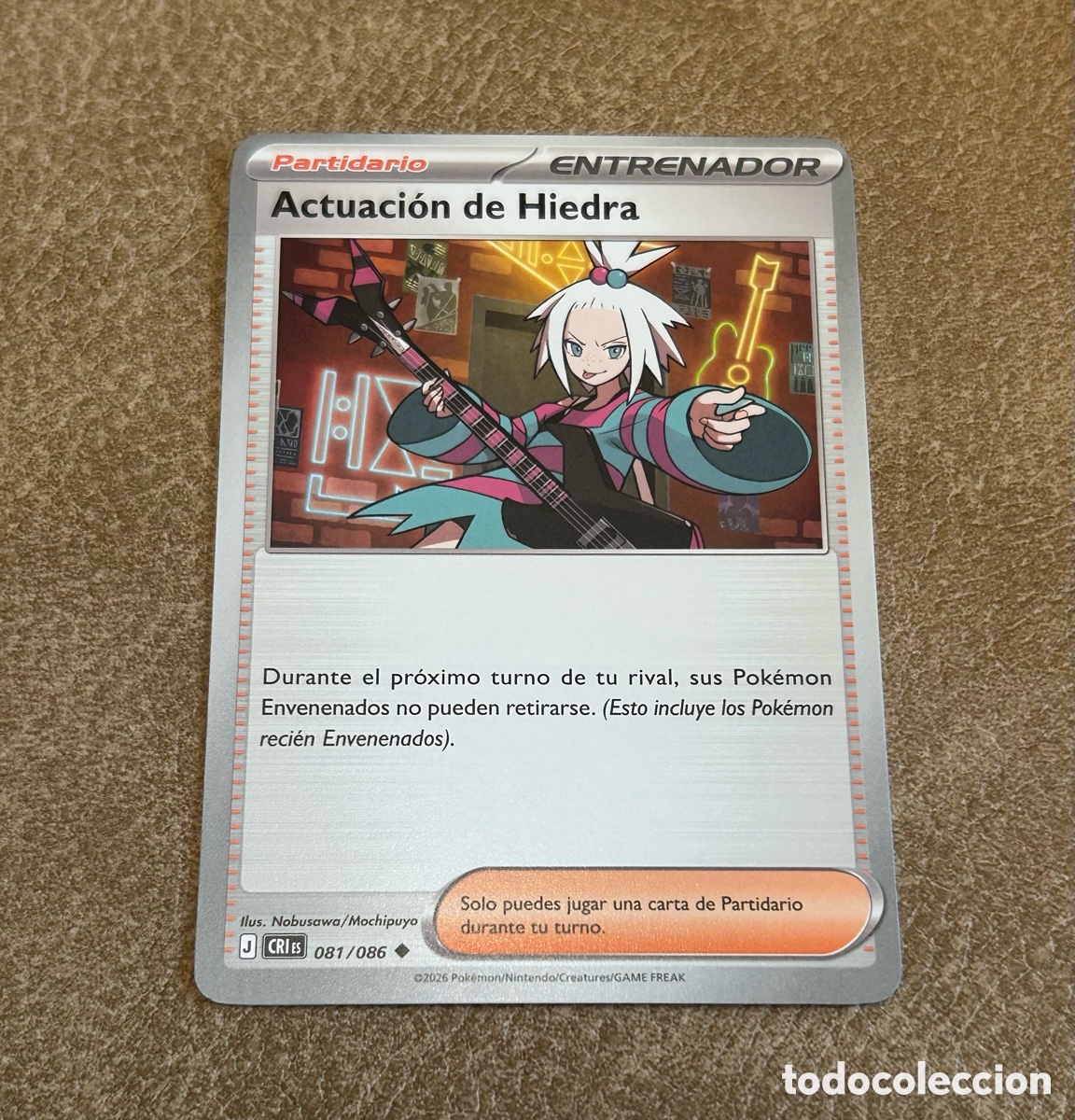 Trading cards: Pokemon - Actuaci&oacute;n de Hiedra 081/086