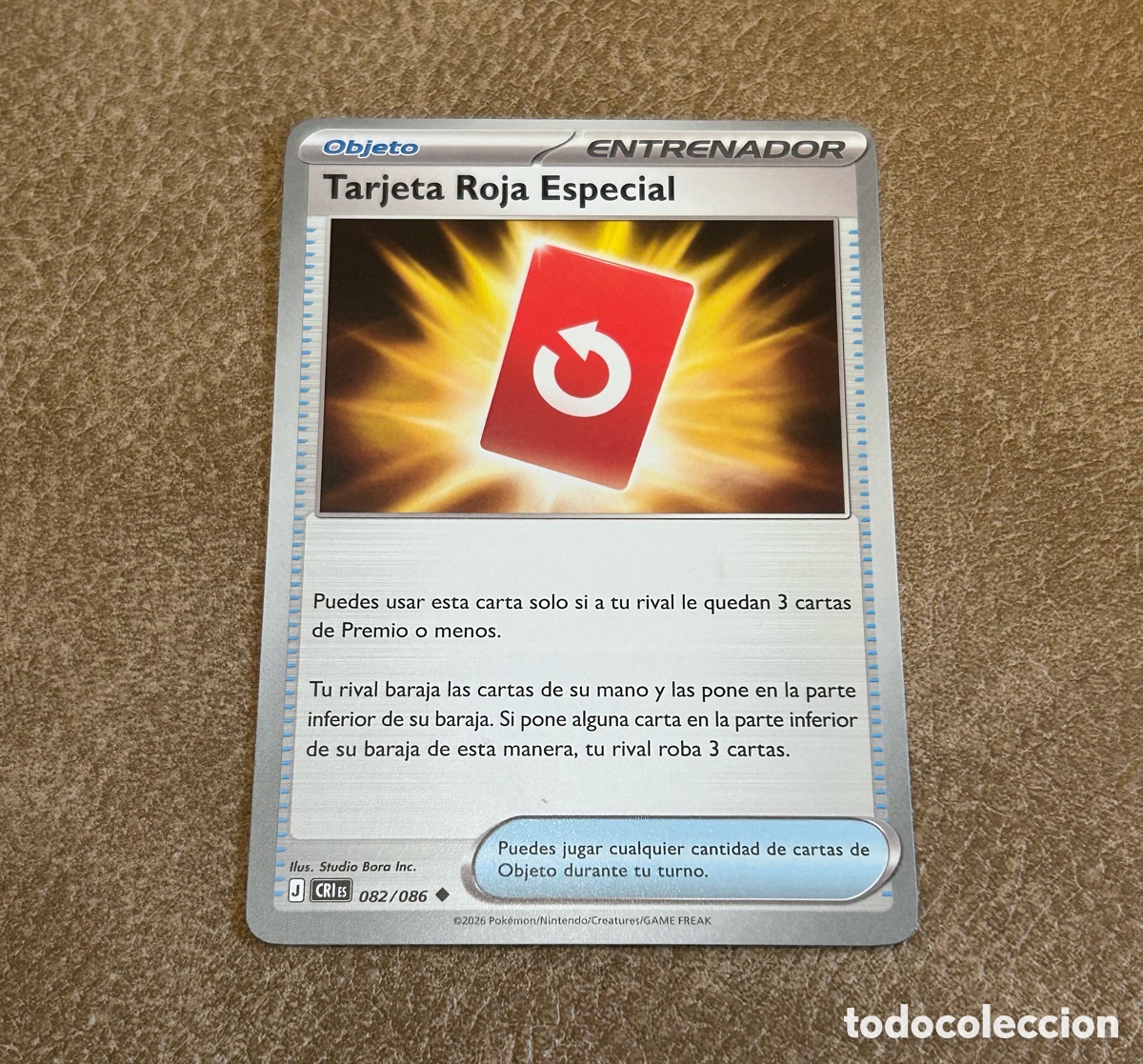 Trading cards: Pokemon - Tarjeta Roja Especial