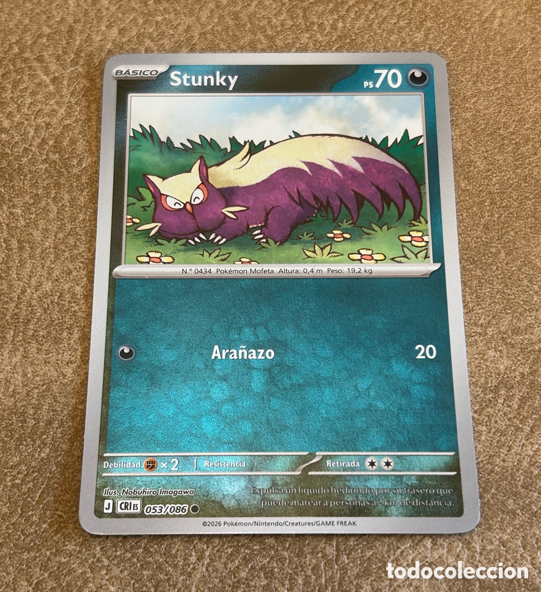 Trading cards: Pokemon - Stunky 053/086