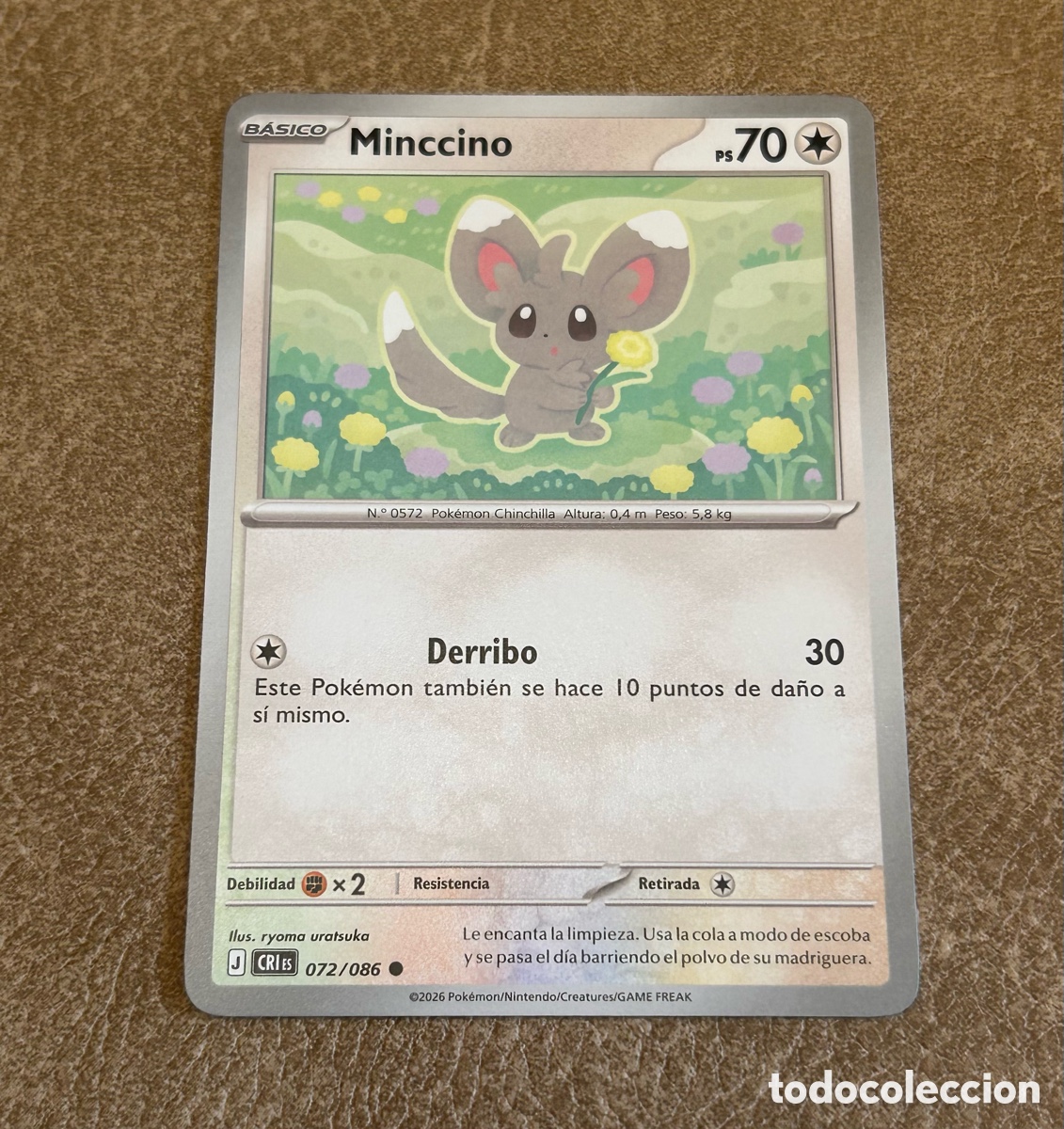 Trading cards: Pokemon - Minccino 072/086