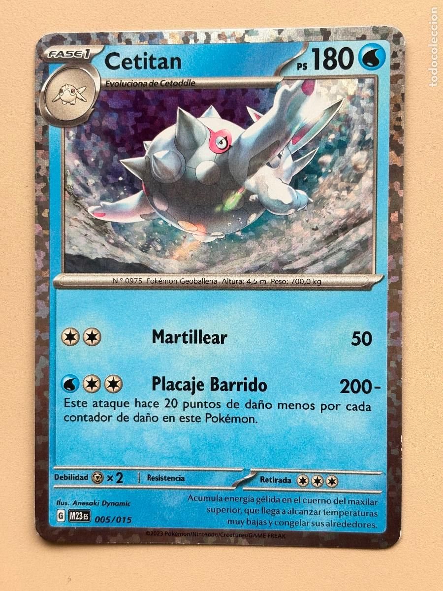 Trading cards: POKEMON TCG - CETITAN ( McDONALD'S MATCH BATTLE 2023 # 005 )