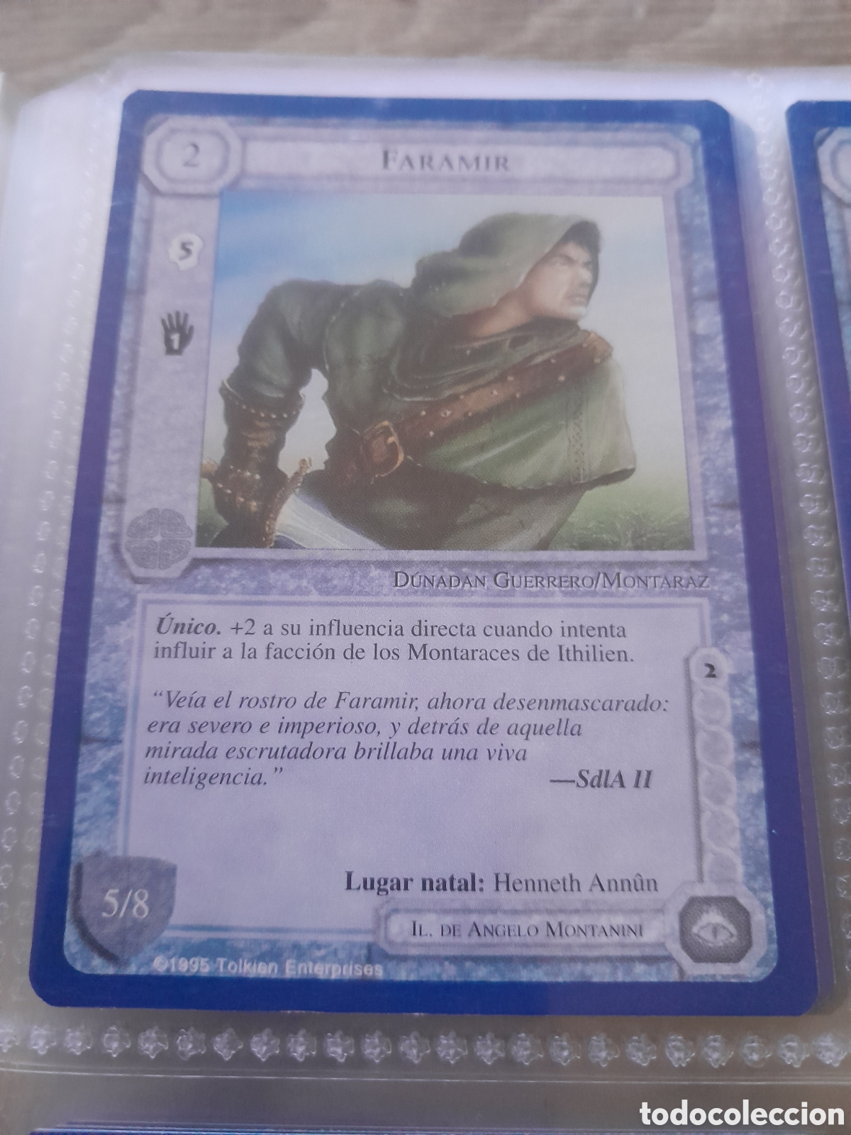 Cartes &agrave; &Eacute;changer: Satm los Magos meccg ilimitada castellano FARAMIR joc INTERNACIONAL borde azul