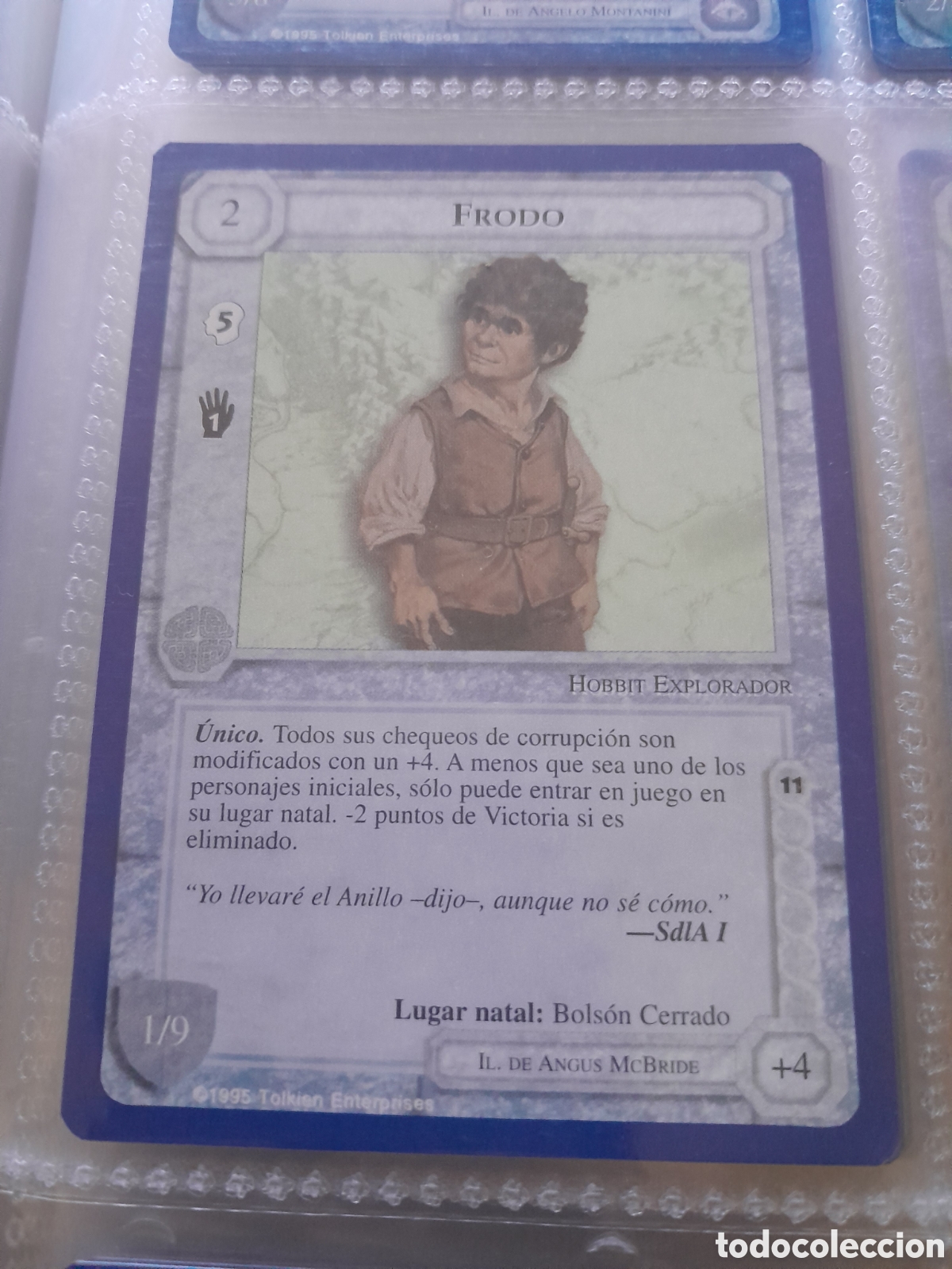 Cartes &agrave; &Eacute;changer: Satm los Magos meccg ilimitada castellano FRODO joc INTERNACIONAL borde azul
