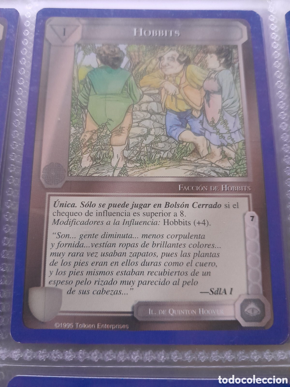 Figurine Collezionabili: Satm los Magos meccg ilimitada castellano HOBBITS joc INTERNACIONAL borde azul
