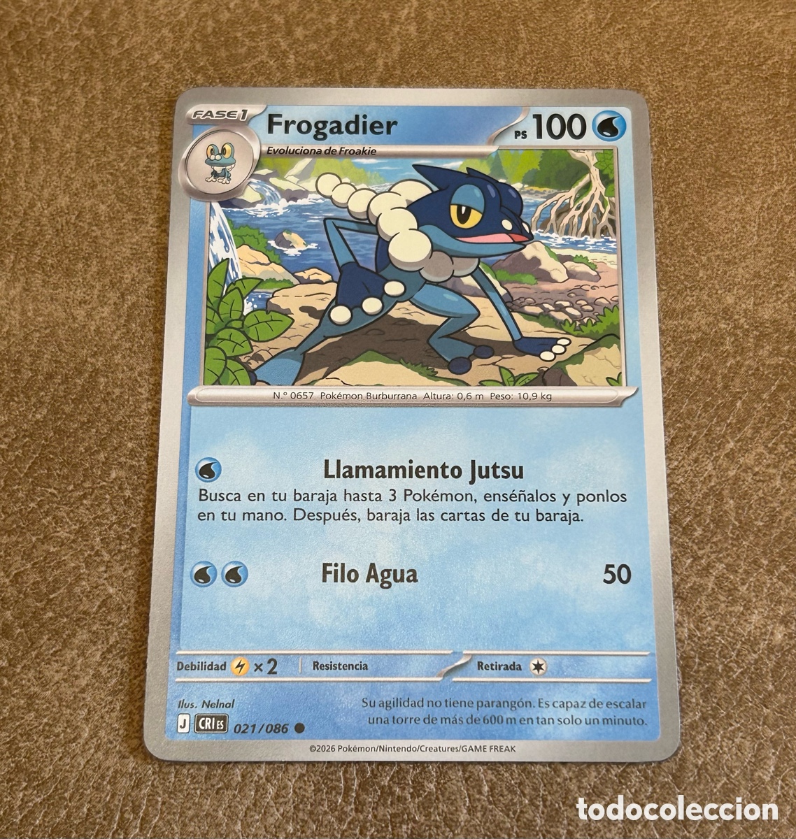 Trading cards: Pokemon - Frogadier 021/086 - Foto 1