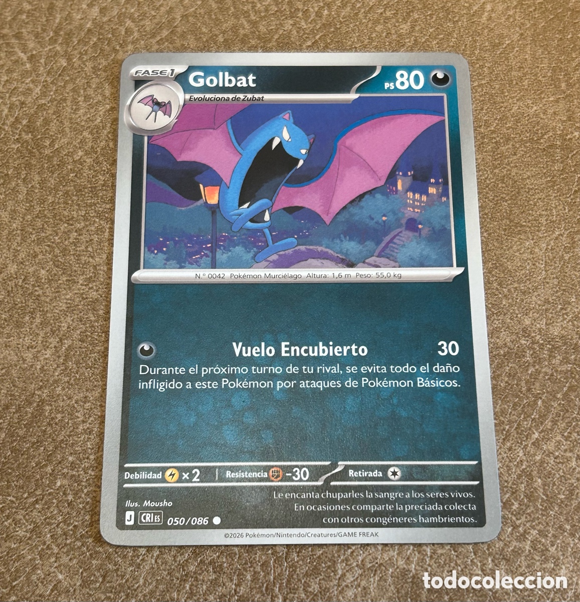 Trading cards: Pokemon - Golbat 050/086