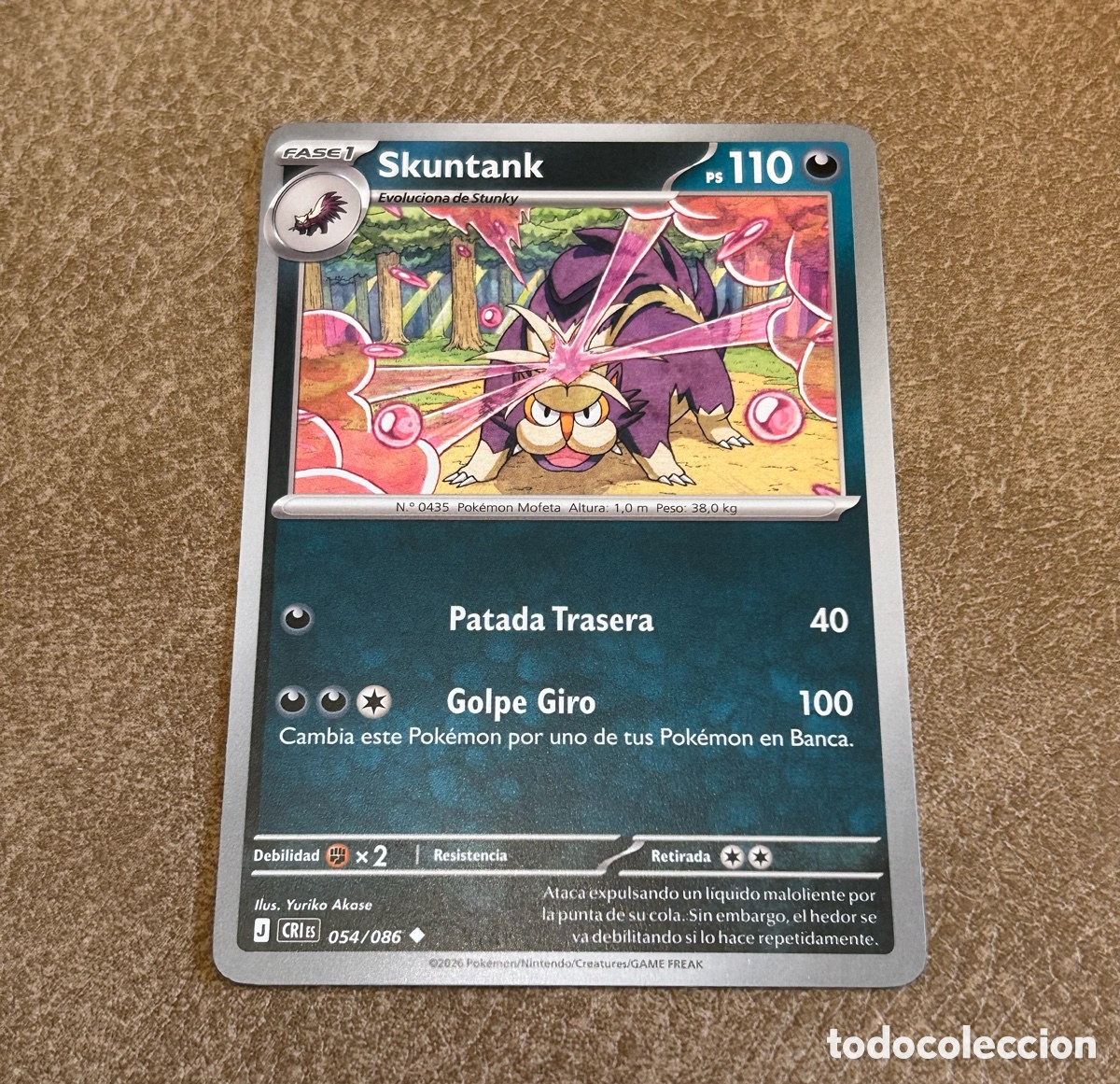 Trading cards: Pokemon - Skuntank 054 - Foto 1