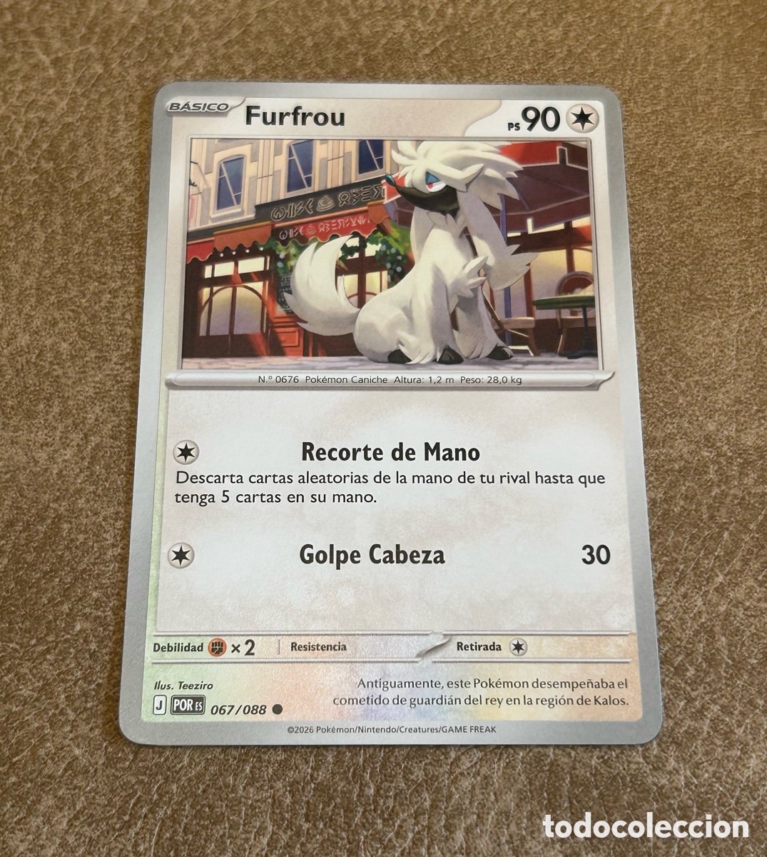Trading cards: Pokemon - Furfrou 067 - Foto 1