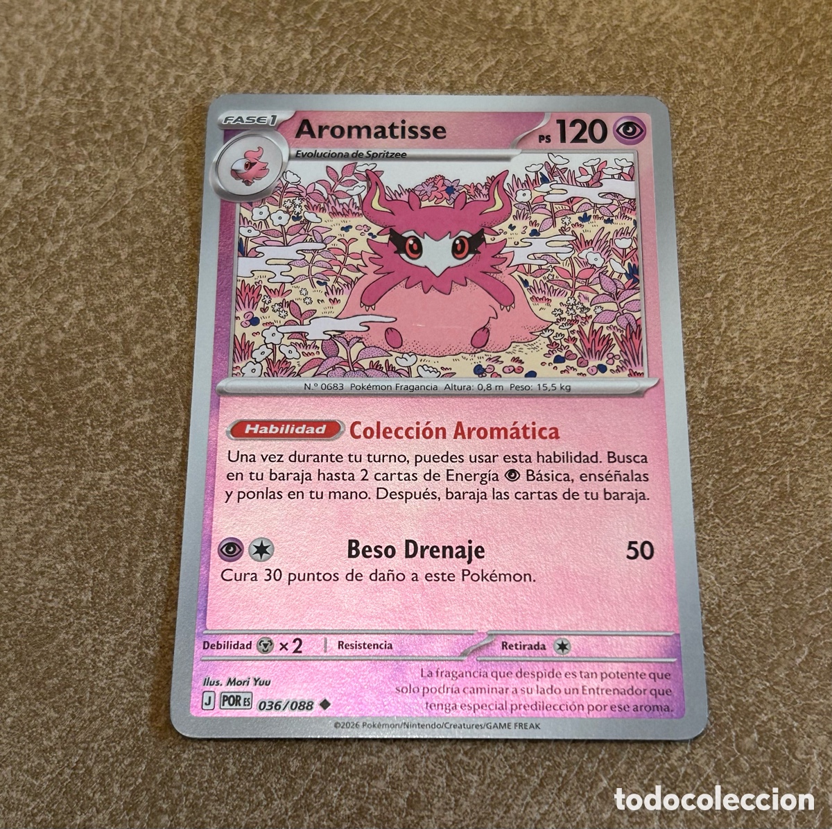 Trading cards: Pokemon - Aromatisse 036 - Foto 1