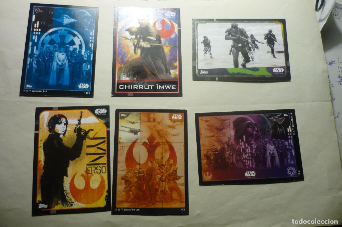Trading cards: lote topps star wars
