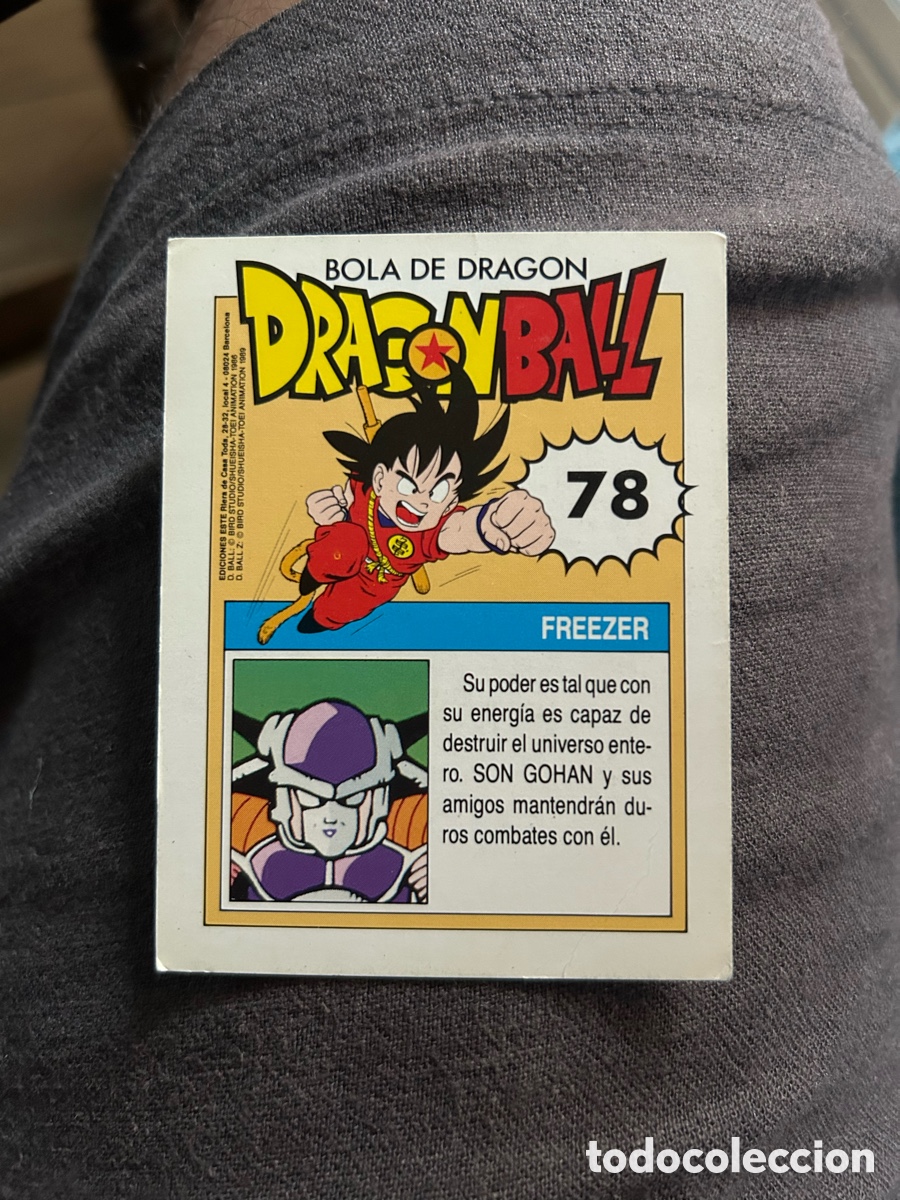Trading cards: num 78. Dragon Ball - Freezer - Foto 2