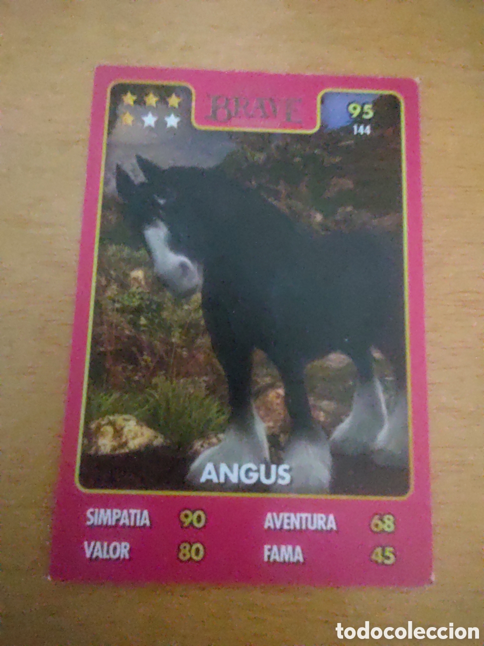 Trading cards: Cromo Trading Cards Caprabo - Angus