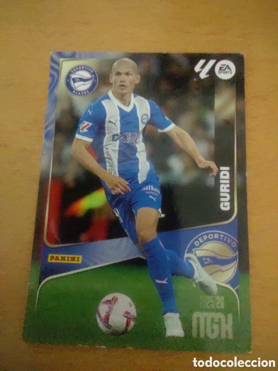 Trading cards: Trading Cards Cromo Panini Jon Guridi 2025- 2026 Deportivo Alav&eacute;s