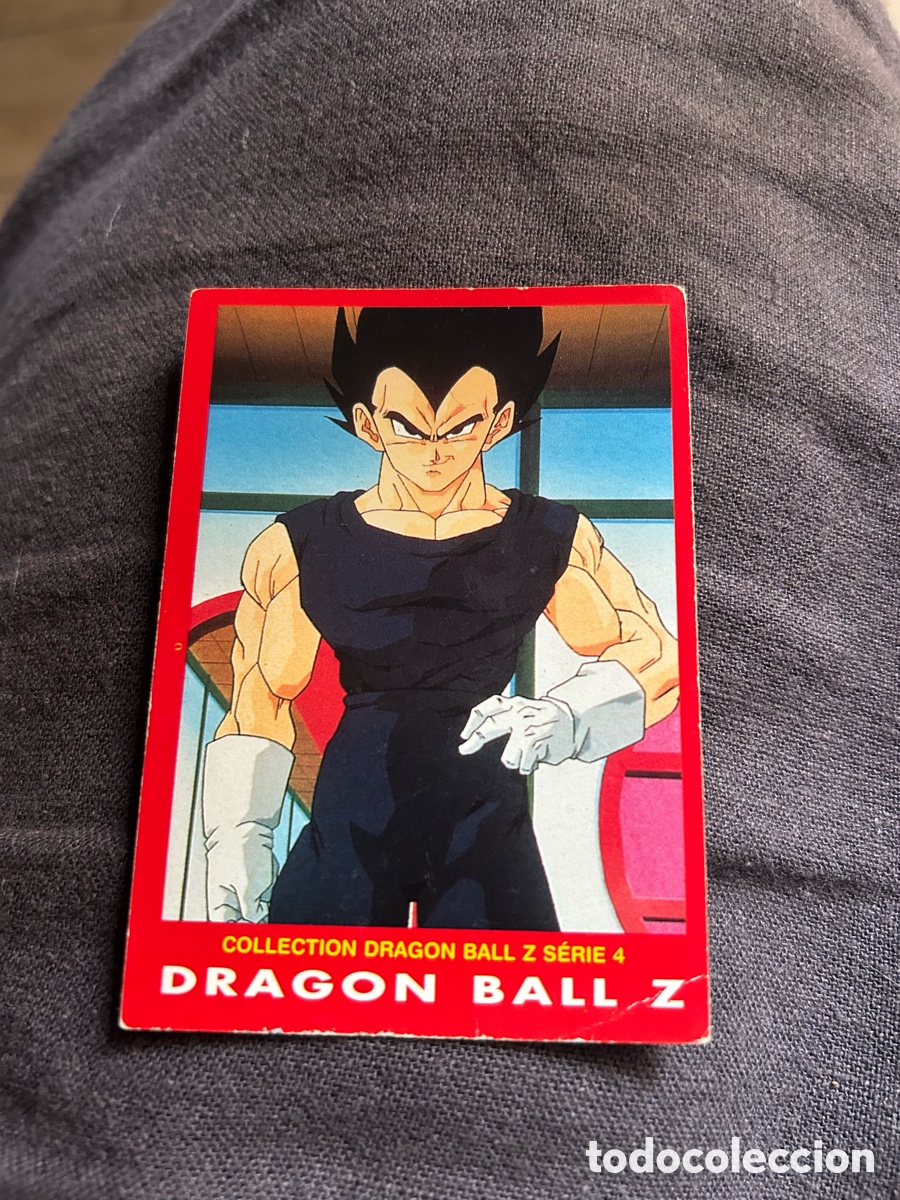 Trading cards: num 79. Dragon Ball Z - Vegeta (Serie 4. A&ntilde;os 90)