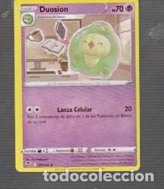 Cartas Colecion&aacute;veis: CROMOS DE POK&Eacute;MON N &ordm; 576 DE FASE 1 DUOSION PS 70 DEL A&Ntilde;O 2023