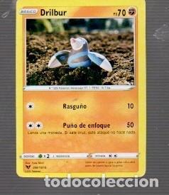 Sammelkarten: CROMOS DE POK&Eacute;MON N &ordm; 529 DE B&Aacute;SICO DRILBUR PS 70 DEL A&Ntilde;O 2020