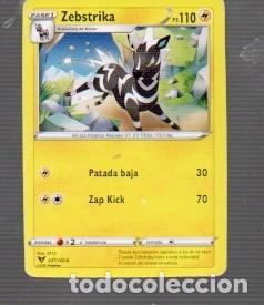 Figurine Collezionabili: CROMO DE POK&Eacute;MON N&ordm; 523 DE FASE 1 ZEBSTRIKA PS 110 DEL A&Ntilde;O 2020