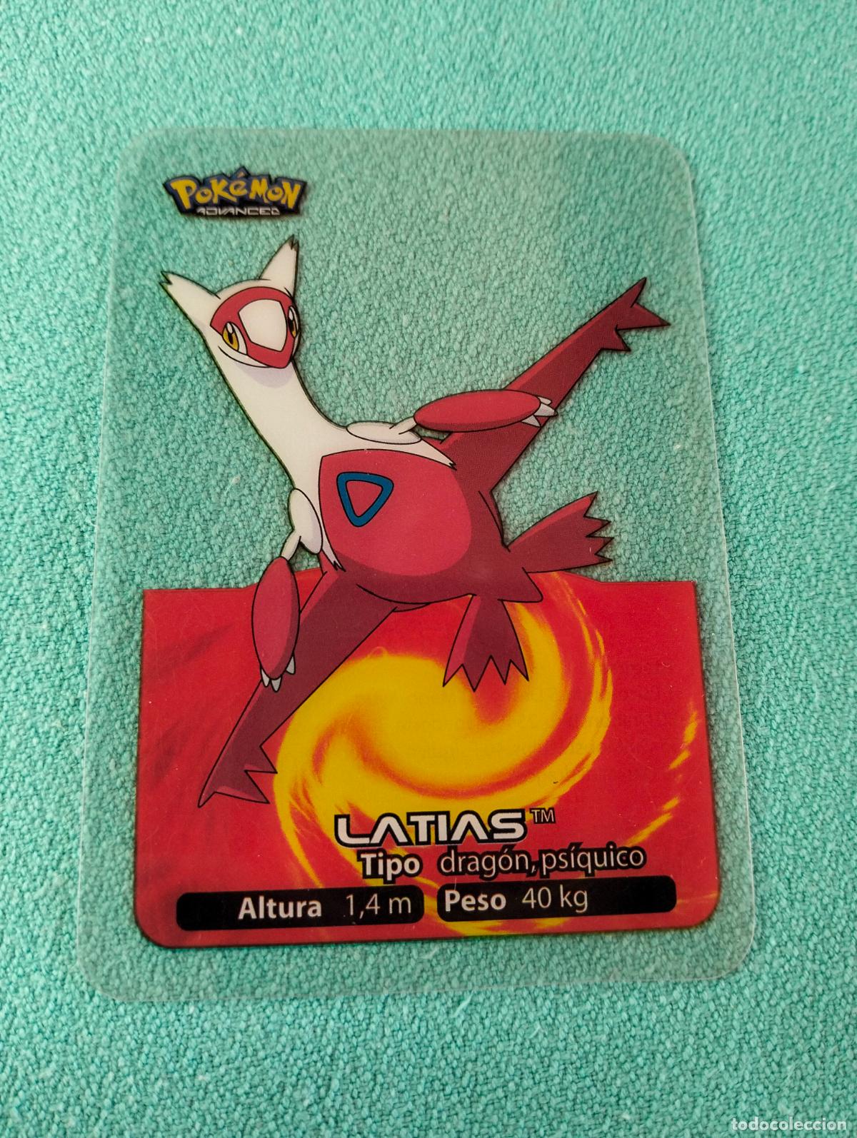 Trading cards: Latias 144 espa&ntilde;ol spanish lamincards carta Pok&eacute;mon transparente
