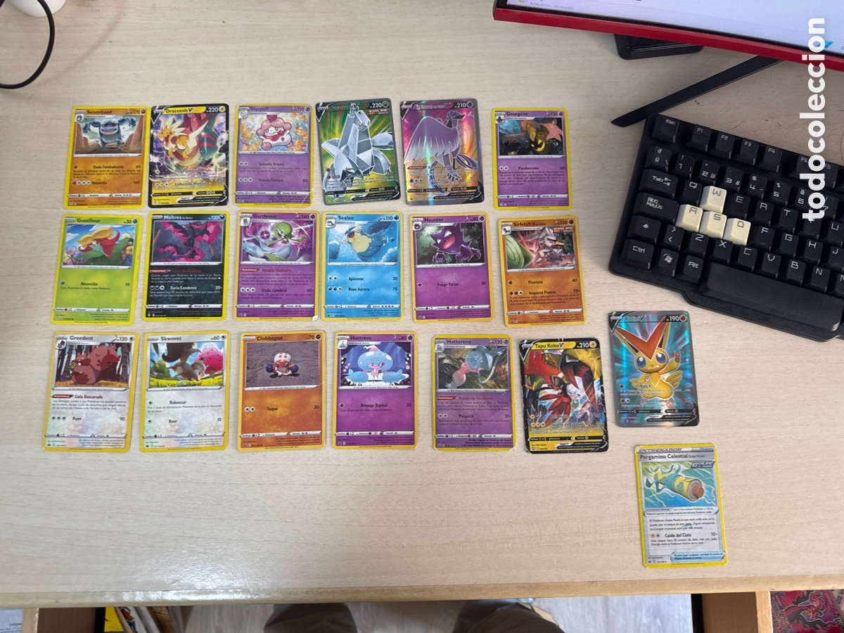 Trading cards: LOTE DE 20 CARTAS POKEMON 2021